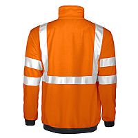 Projob Sweatshirt with zip High Visibility Class 3 (A017377)