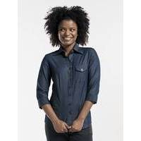 Chaud Devant Shirt / Blouse Women Blue Denim Stretch (A066521)